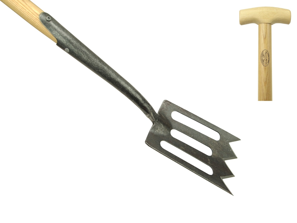 Digging spork with 75cm T-handle